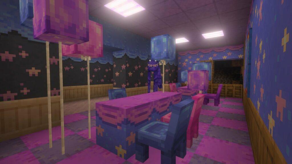Комната с игрушками в аддоне Creepy Plushies для Minecraft