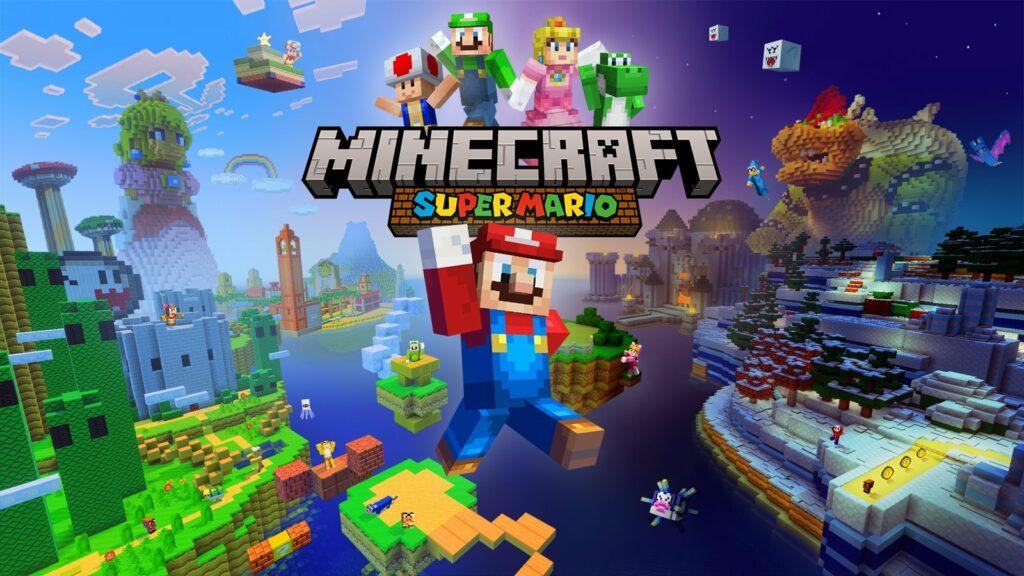 Набор Super Mario Mash-Up в Minecraft для Nintendo Switch 2